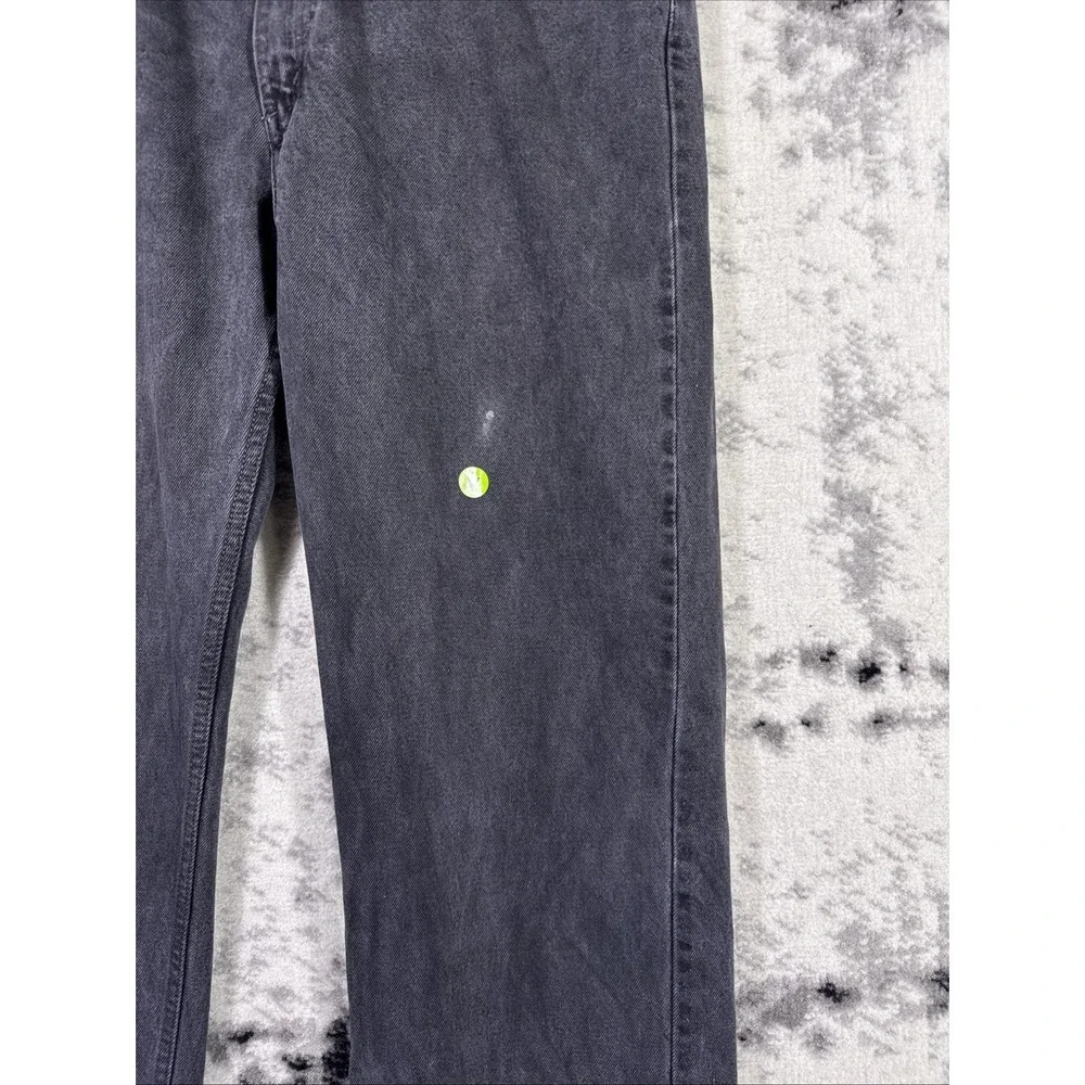 Levis 505 Jeans Mens Size 38x36 Black Straight Y2k VTG Americana Classic